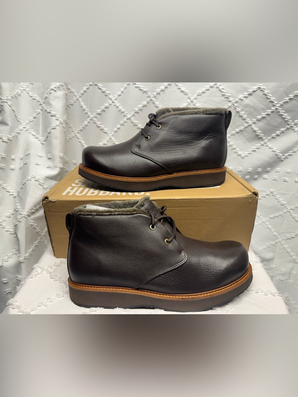Samuel Hubbard Waterproof
Men's 12 M Gore-Tex Boots
Brown Winter's Day - Picture 2 of 6